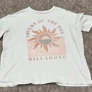 Billabong Cream Sun Graphic Tee